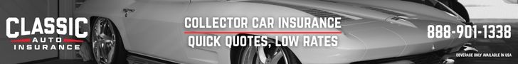 Classic Auto Insurance 728 x 90 (Live Client)