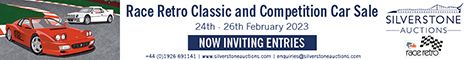 Silverstone Auctions - Race Retro Classic and Competition Car Sale 25 February 2023